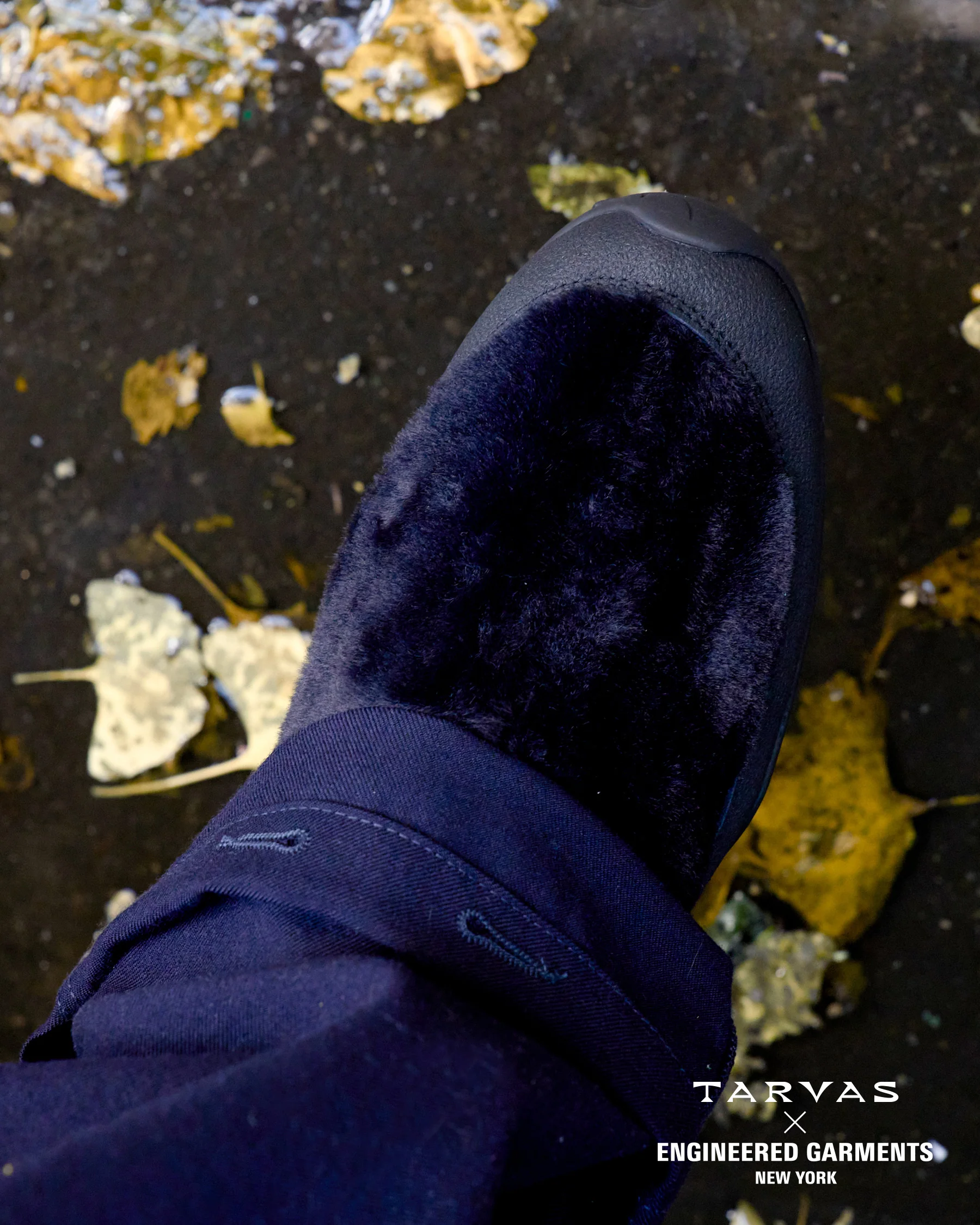 Tarvas x Engineered Garments - Black Faux Fur Wanderer - Image 3