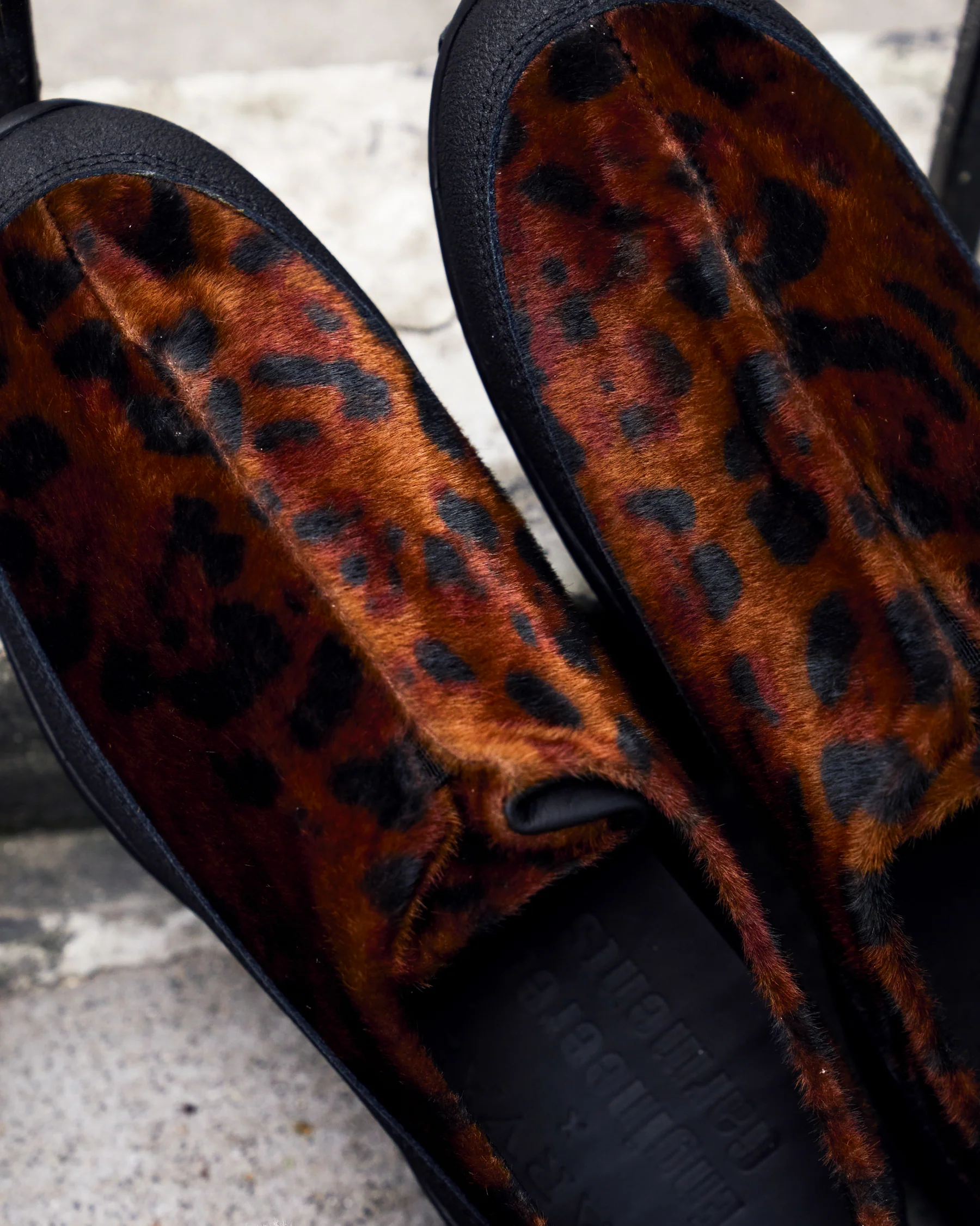 Tarvas x Engineered Garments - Leopard Faux Fur Wanderer - Image 5