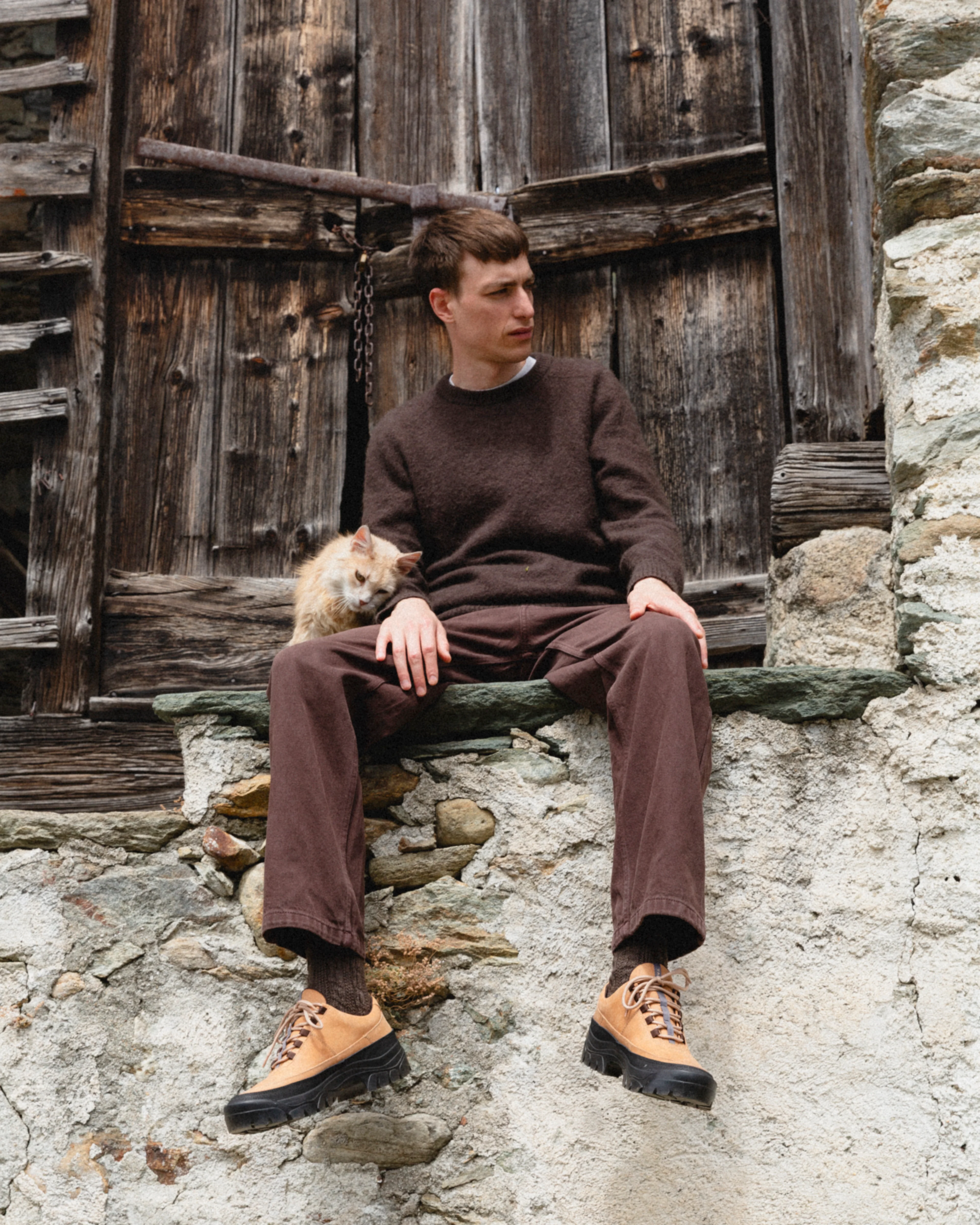 Tarvas x Unownedspaces Easy Hiker - Natural Veg Tan Leather - Image 3